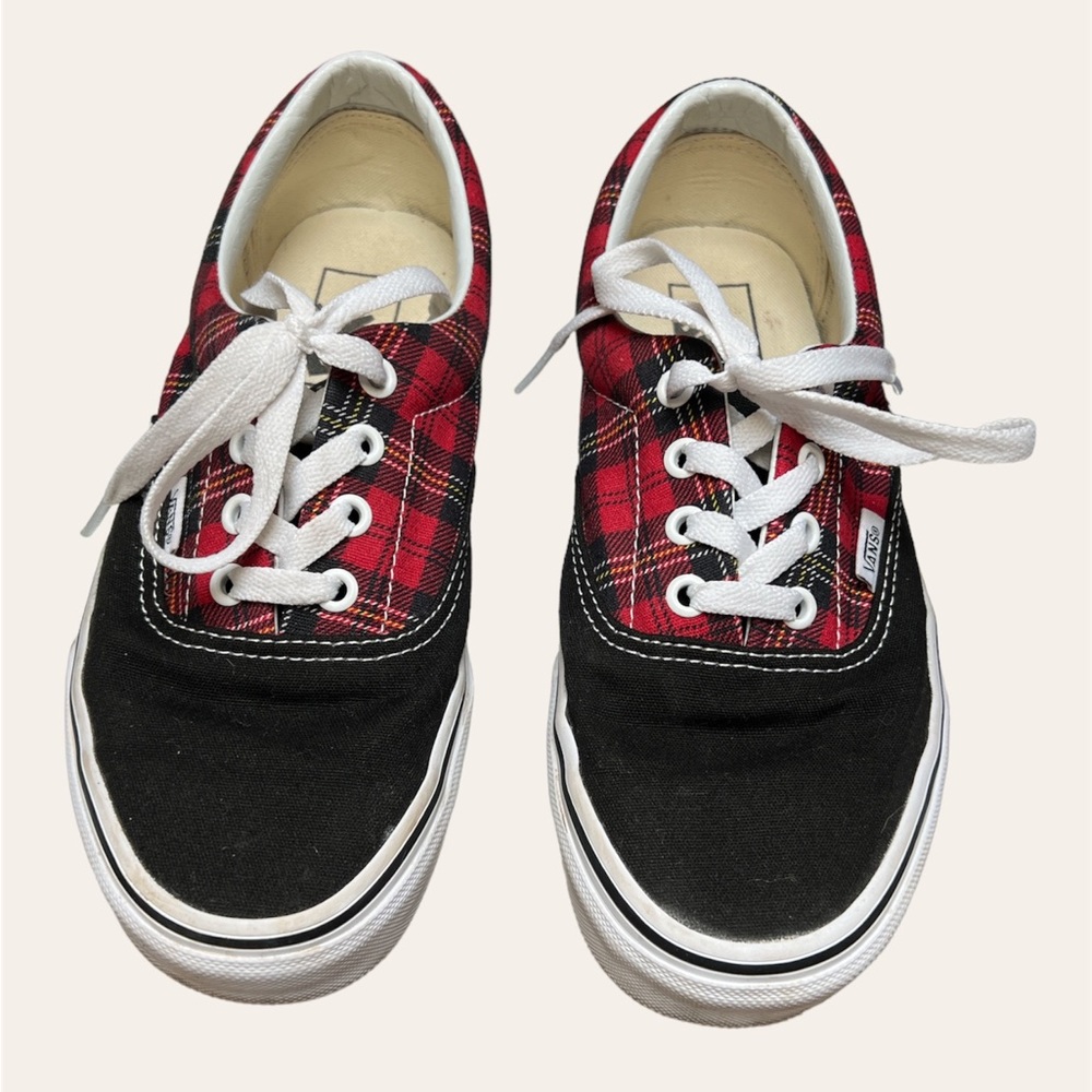 Vans Tartan lace up sneakers